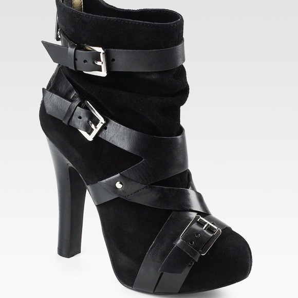 Michael Kors Suede Tatum Bootie - Picture 5 of 8